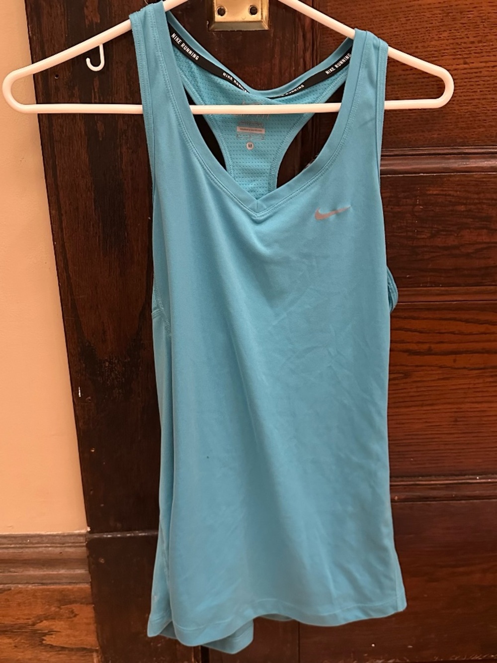 Nike Women’s Aqua Blue Racerback Performance Tank